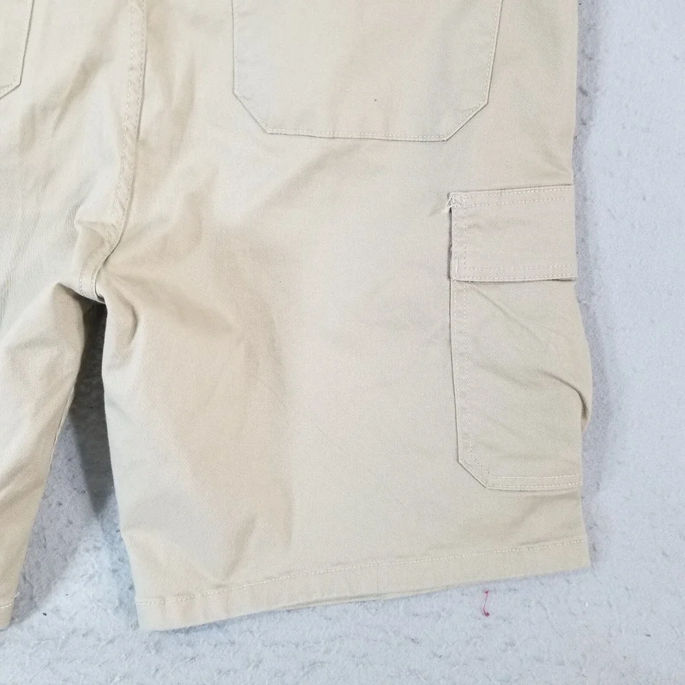 Levi's signature cargo hiking shorts men's 40 x 10 beige Flex stretch outdoor